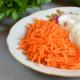 ქათმის ღვიძლის სალათი ახალი კიტრი სალათი ღვიძლის ქათმის კიტრი carrots
