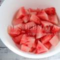 Watermelon rind jam, the simplest recipe with photo